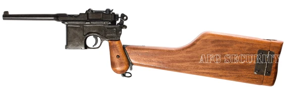 Replika pistolet Mauser C-96, Niemcy, drewno