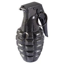 Replika granat ręczny, czarny