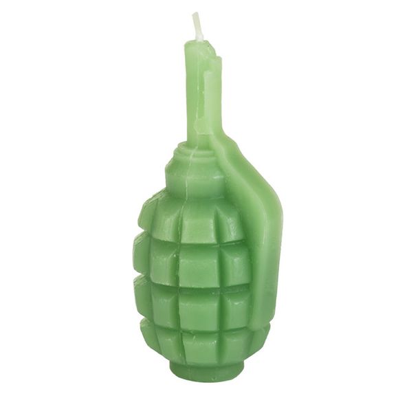 Świeca parafinowa granat F1, zielony