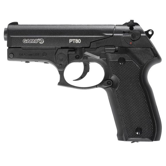 Pistolet pneumatyczny Gamo PT-80 kal. 4,5 mm, czarna