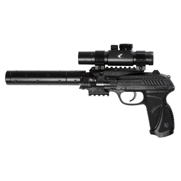 Pistolet pneumatyczny Gamo PT-85 blowback Tactical, kal. 4,5 mm czarny