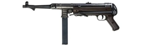 Pneumatyczny pistolet maszynowy Legends MP40 GLE Full-Auto kal. 4,5 mm