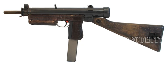 Dezaktywowane pistoletu maszynowy vz. 24, kal. 7,62 x 25